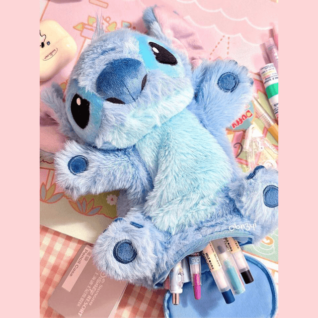 STITCH PLUSH PENCIL CASE