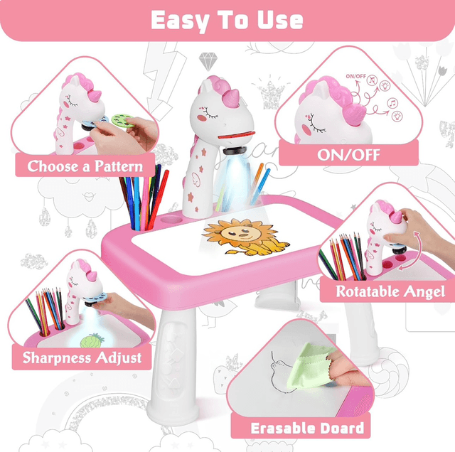 UNICORN DRAWING PROJECTOR TABLE