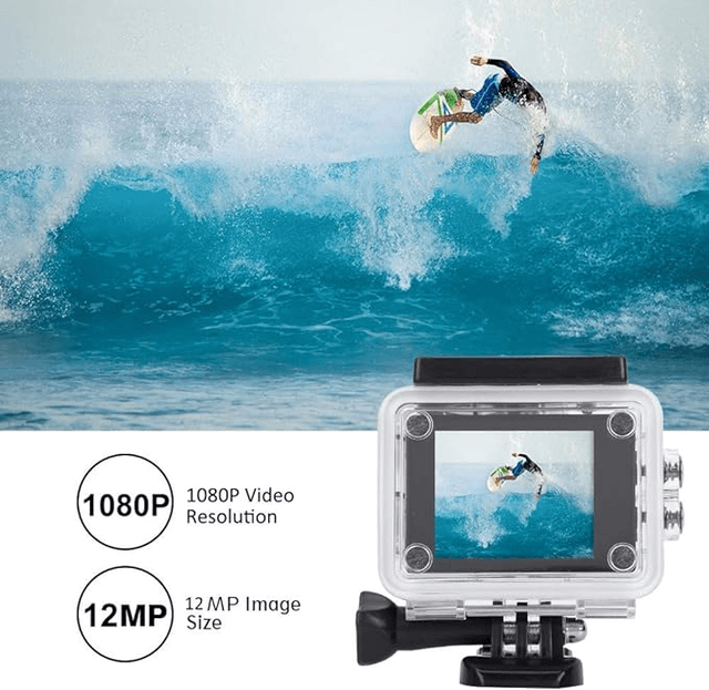 ACTION CAMERA 1080P HD BLACK