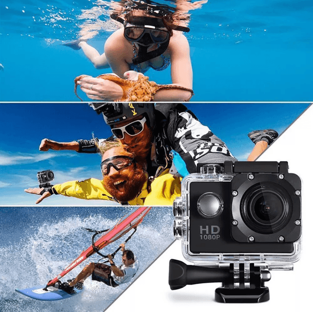 ACTION CAMERA 1080P HD BLACK