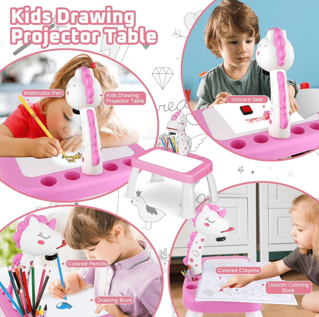 UNICORN DRAWING PROJECTOR TABLE