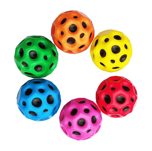 COLOURED HIGH BOUNCING MOONBALL