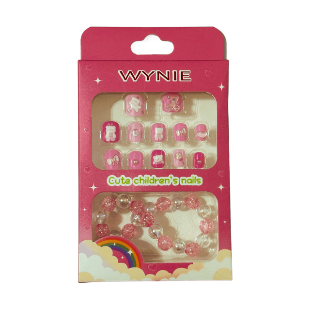 WYNIE GIRL’S STICK ON NAILS &amp; BRACELET